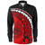 Hawaii Long Sleeve Shirt Turtle Polynesian Tribal Coat Of Arms
