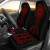 Tahiti Car Seat Covers - Tahiti Flag Polynesian Tribal Red