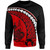 New Caledonia Sweatshirt Turtle Polynesian Tribal Coat Of Arms