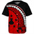 Austral Islands Baseball Shirt Turtle Polynesian Tribal Coat Of Arms