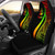 Vanuatu Car Seat Covers - Reggae Polynesian Tentacle Tribal Pattern