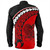 Papua New Guinea Long Sleeve Shirt Turtle Polynesian Tribal Coat Of Arms