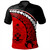 Solomon Islands Polo Shirt Turtle Polynesian Tribal Coat Of Arms