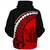New Zealand Sherpa Hoodie Turtle Polynesian Tribal Coat Of Arms