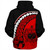 Samoa Sherpa Hoodie Turtle Polynesian Tribal Coat Of Arms