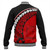 Tokelau Baseball Jacket Turtle Polynesian Tribal Coat Of Arms