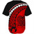 Papua New Guinea Baseball Shirt Turtle Polynesian Tribal Coat Of Arms