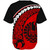 Tahiti Baseball Shirt Turtle Polynesian Tribal Coat Of Arms