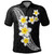 Hawaii Polo Shirt  Polynesian Pattern And Plumeria1