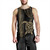 Hawaii Tank Top Polynesian Tribal Turtle Gold