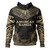 American Samoa Hoodie Custom Personalised Polynesian Chief Tattoo