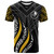 Yap Custom Personalised T-Shirt - Yap Strong Fire Pattern Gold1