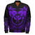 Hawaii Bomber Jacket Polynesian Coconut