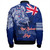 New Zealand Bomber Jacket Waitangi Day Maori Tribal Flag With Symbol National