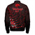 New Zealand Bomber Jacket Maori Tribal Siver Fern Waitangi Day