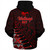 New Zealand Sherpa Hoodie Maori Tribal Siver Fern Waitangi Day