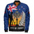 New Zealand Bomber Jacket Anzac Army And Maori Silver Fern Poppy Sunset Style