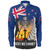 New Zealand Long Sleeve Shirt Anzac Army And Maori Silver Fern Poppy Sunset Style