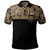 Samoa Polo Shirt Custom Army National Guard Tribal Pattern