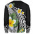 Hawaii Sweatshirt Plumeria Polynesian Pattern
