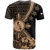 Philippines Filipinos T-Shirt Star With Tribal Flower Design