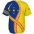 Niue Baseball Shirt Tribal Polynesian In My Heart