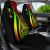Yap Car Seat Covers - Reggae Polynesian Tentacle Tribal Pattern