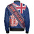 New Zealand Bomber Jacket Flag And Coat Of Arms