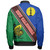 New Caledonia Bomber Jacket Flag And Coat Of Arms
