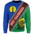 New Caledonia Sweatshirt Flag And Coat Of Arms