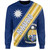 Nauru Sweatshirt Flag And Coat Of Arms