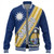 Nauru Baseball Jacket Flag And Coat Of Arms