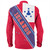 Austral Islands Long Sleeve Shirt Flag And Coat Of Arms