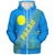 Palau Sherpa Hoodie Flag And Coat Of Arms