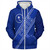 Chuuk State Sherpa Hoodie Flag And Coat Of Arms