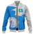 Palau Baseball Jacket Polynesian Tattoo Flag And Coat Of Arms