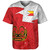 Marquesas Islands Baseball Shirt Polynesian Tattoo Flag And Coat Of Arms