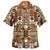 Tonga Combo Puletasi And Shirt Ngatu Tapa Pattern