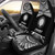 Northern Mariana Islands Polynesian Car Seat Covers - Pride White Version