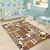 Tonga Area Rug Ngatu Tapa Pattern
