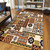 Tonga Area Rug Ngatu Tapa Pattern