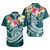 Polynesian Short Sleeve Shirt Summer Plumeria