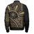 Philippines Filipinos Bomber Jacket Traditional Sun Batok Tattoo Design