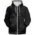 Guam Sherpa Hoodie Polynesia Tribal Spirits Of Guam Seal