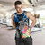 Guam Tank Top Chamorro With Seal Turtle Coconut Tree