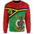 Vanuatu Sweatshirt Melanesia Flag And Coat Of Arms