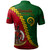 Vanuatu Polo Shirt Tribal Coat Of Arms With Flag Independence Day