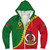 Vanuatu Sherpa Hoodie Tribal Coat Of Arms With Flag Independence Day