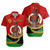 Vanuatu Short Sleeve Shirt Melanesian Spirit Totem Art