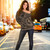 Tonga Off Shoulder Sweatshirt Royal Seal Tribal Pattern